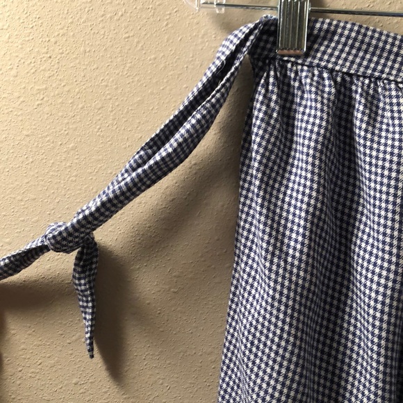 Off Shoulder Plaid Top - Picture 3 of 3